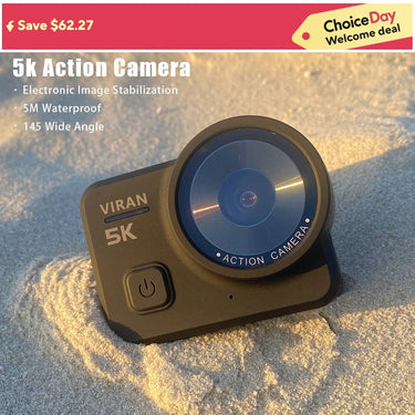4K Action Camera with Stabilizer & WiFi - InspiredGrabs.com
